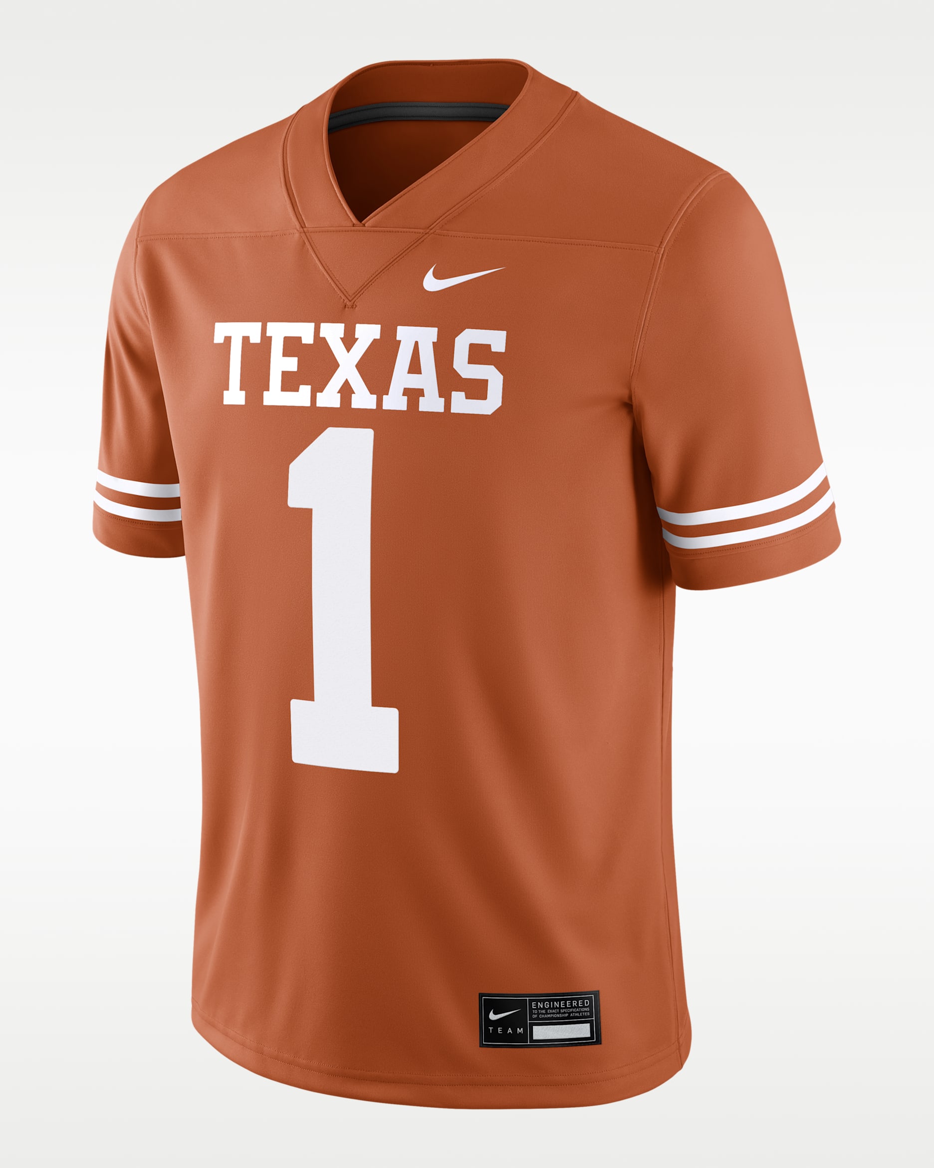 Texas Longhorns Men's Nike Dri-FIT College Game Jersey. Nike.com